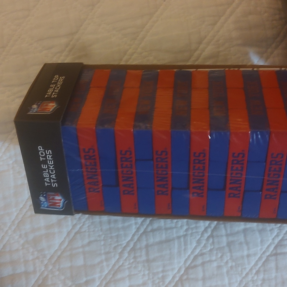 NHL New York Rangers Table Top Stackers Game